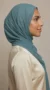 Mint Green Premium Collection Chiffon Hijab - Image 3