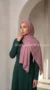 Hijab Plissé Careena Dusty Pink - Image 5