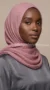 Careena dusty pink pleated Hijab