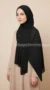 Careena Black Pleated Hijab - Image 5
