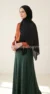 Careena Black Pleated Hijab - Image 6