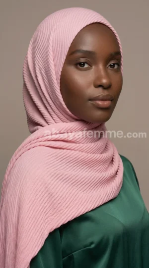 Hijab Plissé Rose Collection Careena