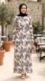 Vestido largo de mujer con estampado floral - Imagen 5